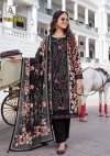 Veloura By Alok Viscose Maslin Printed Dress Material 